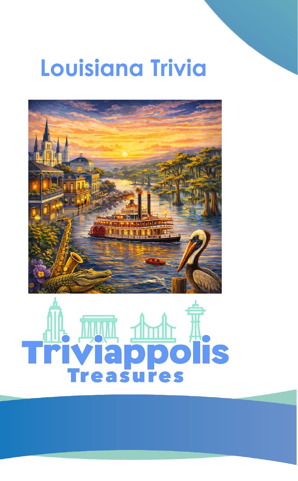 Louisiana Trivia Book